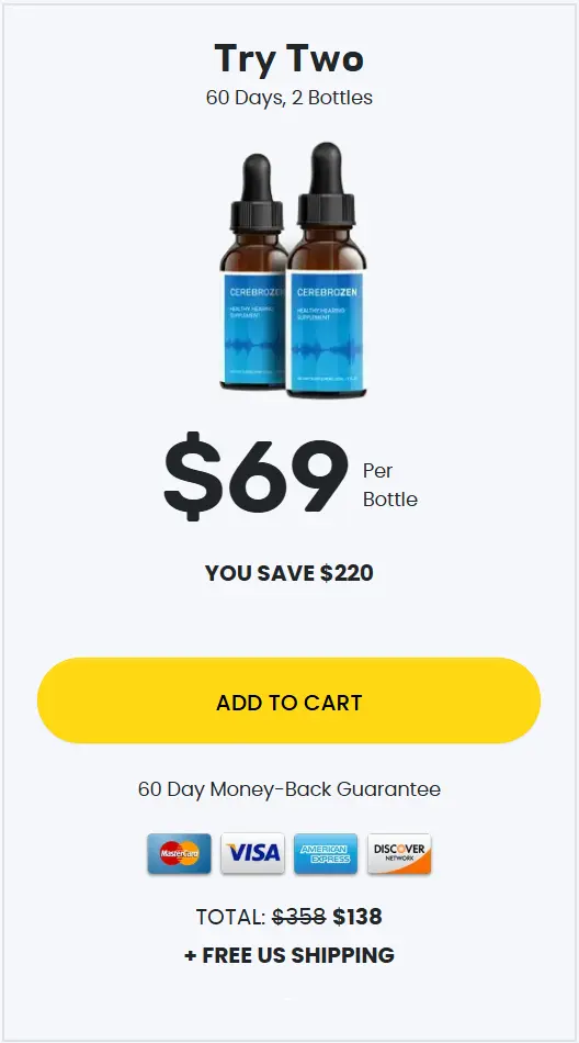 Cerebrozen buy 1 Bottle